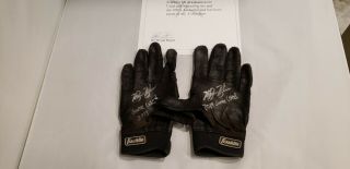 Ke Bryan Hayes Pittsburgh Pirates Game Autograph Batting Gloves Mlb