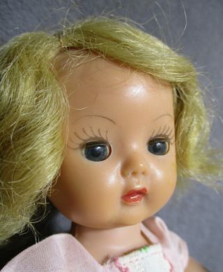 Vintage Nancy Ann Muffie Doll - Pretty Blonde in Pink Outfit 3