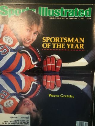 Sports Illustrated December 27,  1982 - Wayne Gretzky