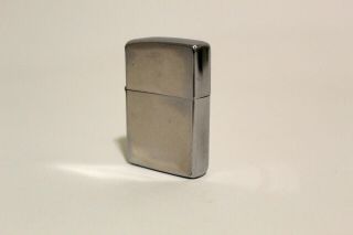 Vintage Zippo Brushed Chrome Standard Cigarette Lighter 5 Barrel Hinge