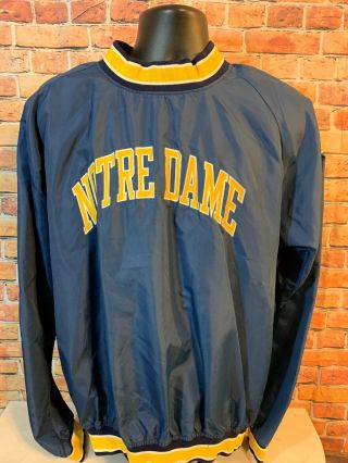 Vintage Champion Notre Dame Fighting Irish Football Ncaa Jacket Mens Size Xl