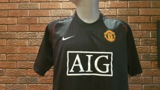 Vintage Rare Manchester United Football Shirt 2007.  Size Large