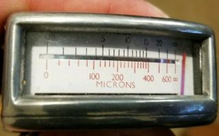 Vintage Elcometer coating thickness gauge With Leather Case 3