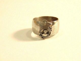 Vintage Sterling Silver Admiral Farragut Academy Class Ring Approx.  Size 6 1/2