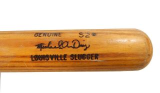 1983 Mike Diaz Game Louisville Slugger S2 Rookie Year Bat Chicago Cubs 3