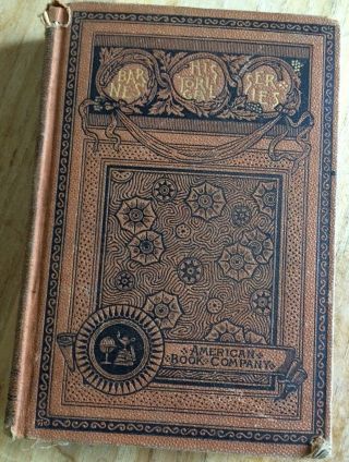 Antique Book " Brief History Of The United States " Barnes Historical Series,  1885