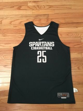 Michigan State Spartans Ncaa Nike Team Issued Men 