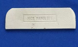 Vintage 1950s Nick Manoloff Student Tonebar Slide Hawaiian Lap Steel National