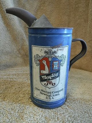 Vintage Maytag Fuel Mixing Can Vintage Decor