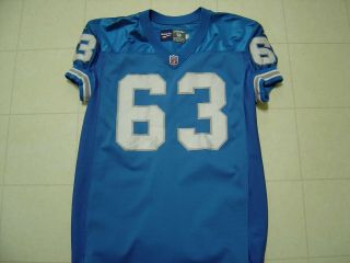 1998 Game Issued Detroit Lions Jersey