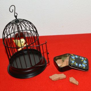 American Girl Addy Songbird & Sweets Pleasant Company 1994 Canary Cage Candy Vtg