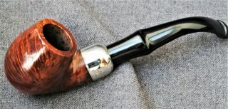 Very Pretty little Refurb ' d Lightly Smoked Peterson 317 System Std 3/4 Bent.  Pipe 2