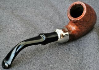 Very Pretty little Refurb ' d Lightly Smoked Peterson 317 System Std 3/4 Bent.  Pipe 3