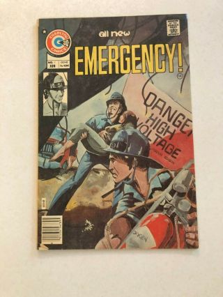 Vintage June 1976 Charlton Comics All Emergency Comics Issue No.  1