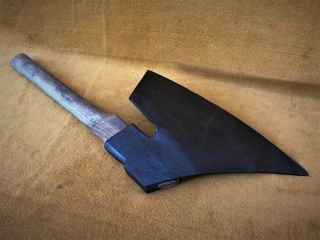 Antique Hand Forged Goose Wing Axe Broad Hewing Vintage Goosewing Old 13 3/4 