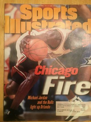 Sports Illustrated June 3,  1996 - Michael Jordan