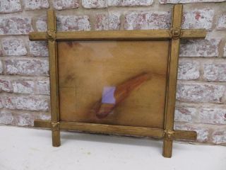 Really Old Picture Frame Antique Fits A 13 Inch X 10 "