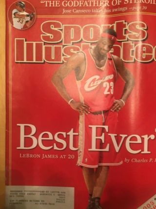 Sports Illustrated February 21,  2005 - Lebron James