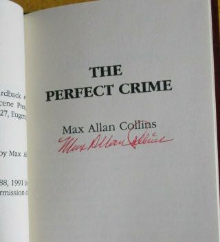 The Perfect Crime | Max Allan Collins | Mystery Scene Press 7 2