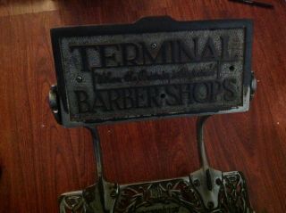 Antique Koken Terminal Barber Chair 3