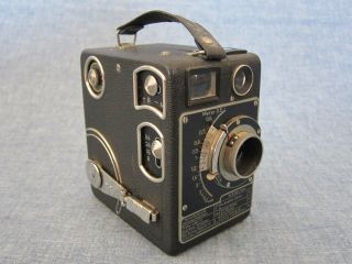 Vintage Siemens Model C D 16mm Movie Film Camera Made In Germany Meyer Lens