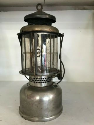 Vintage Coleman Air - O - Lantern Model Ql Usa With Mica Shade