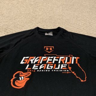 Baltimore Orioles Grapefruit League Spring Training Under Armour T Shirt Medium