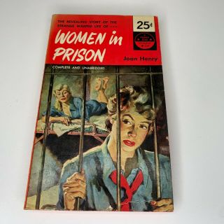 Women In Prison 1953 Vintage Paperback Lesbian Gga Sleaze Pulp Permastar 239 50s