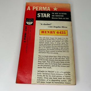 WOMEN IN PRISON 1953 Vintage Paperback Lesbian GGA Sleaze Pulp Permastar 239 50s 2