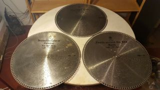 Antique Mira Music Box 18 1/2 " Disc 952,  572,  75 - Missionary Hymn,  Hands Across