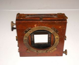 Very Rare Thornton Pickard Mahogany Vintage Antique Large Format Camera Read