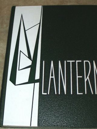 Vintage 1959 " Lantern " Year Book Eastern High School,  Lansing,  Mi.