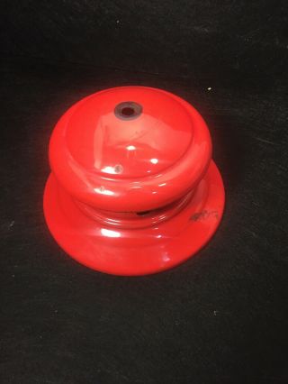 Vintage Coleman Lantern Parts - Model 200a - Red - Vent Cap - High Top - Slotted - 1960`s