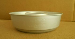 Vintage Mirro Aluminum Jello Ring Mold Cake Pan M - 0729 - 22 6 1/2 Cup