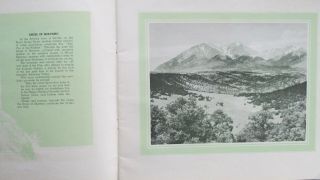 Denver & Rio Grande Western RR Rocky Mountain Views Tourist Photo Album - Maps 3