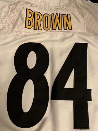 Antonio Brown Pittsburgh Steelers 84 Nike Nfl Away Jersey Size Men’s Xl 52