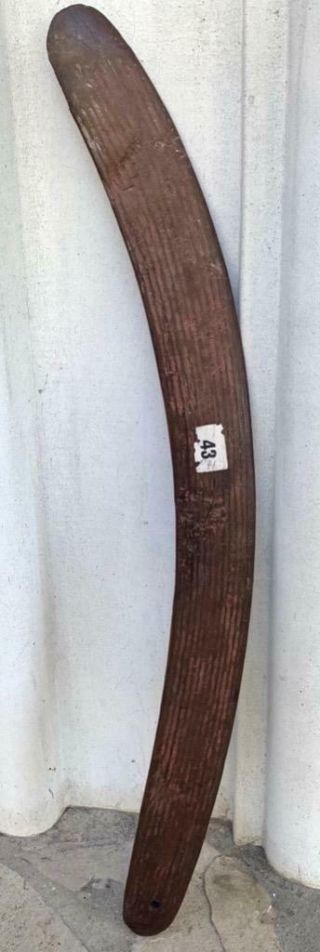 Old Australian Aboriginal Boomerang