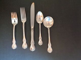 Towle Old Master Sterling Silver Five Piece Dinner Setting