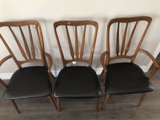 Mid Century Modern Danish Dining Chairs Koefoed Hornslet Set Of 6 2