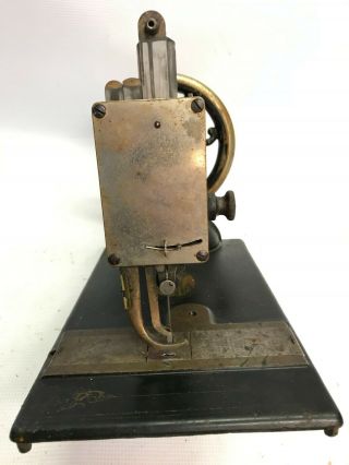 Rare Antique Davis Sewing Machine Head 1878 2