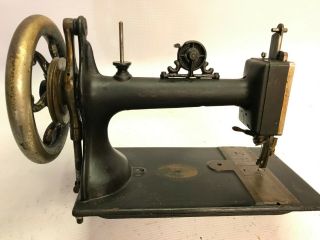 Rare Antique Davis Sewing Machine Head 1878 3