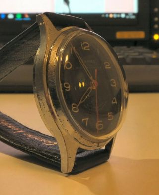 DAMRO Vintage men ' s Mechanical Watch Hand Winder Running Germany late 1940 ' s 3