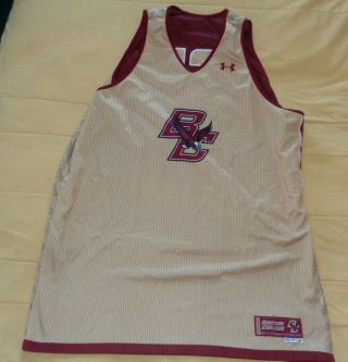 Boston College Eagles Game Worn Reversible Practice Basketball Jersey