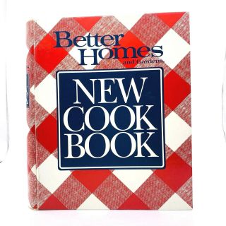 Vintage Better Homes & Gardens Cookbook 1989 Recipe Book 2nd Printing