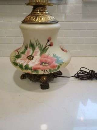 Vintage Parlor Gone With The Wind Lamp Base Only