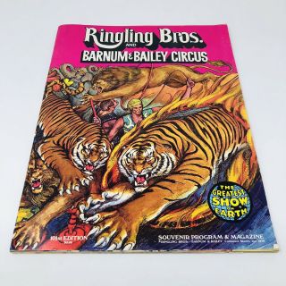 1972 Ringling Bros Barnum And Bailey Circus Program Vintage Including 2 Posters