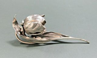 Rare Italian BUCCELLATI Sterling Silver Tulip Candle Snuffer or Table Ornament 2