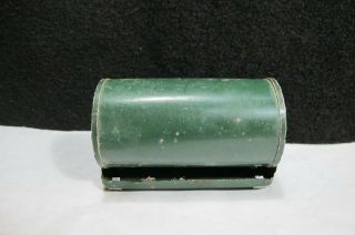 Vintage Metal Belt Bait Box Found in Old Idaho Salmon River Fishing Cabin 3