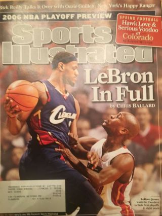 Sports Illustrated April 24,  2006 - Lebron James