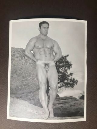 Vintage Male Nude,  1960’s Western Photography Guild,  Marc Arno 4x5 Gay Interest